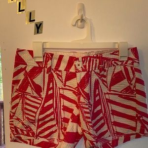 Lilly Pulitzer EUC Callahan Shorts Pink Size 00!